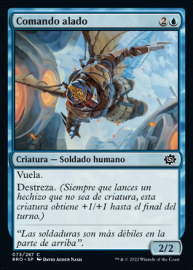 Comando alado (The Brothers' War) - Magic: The Gathering in TCG Land México
