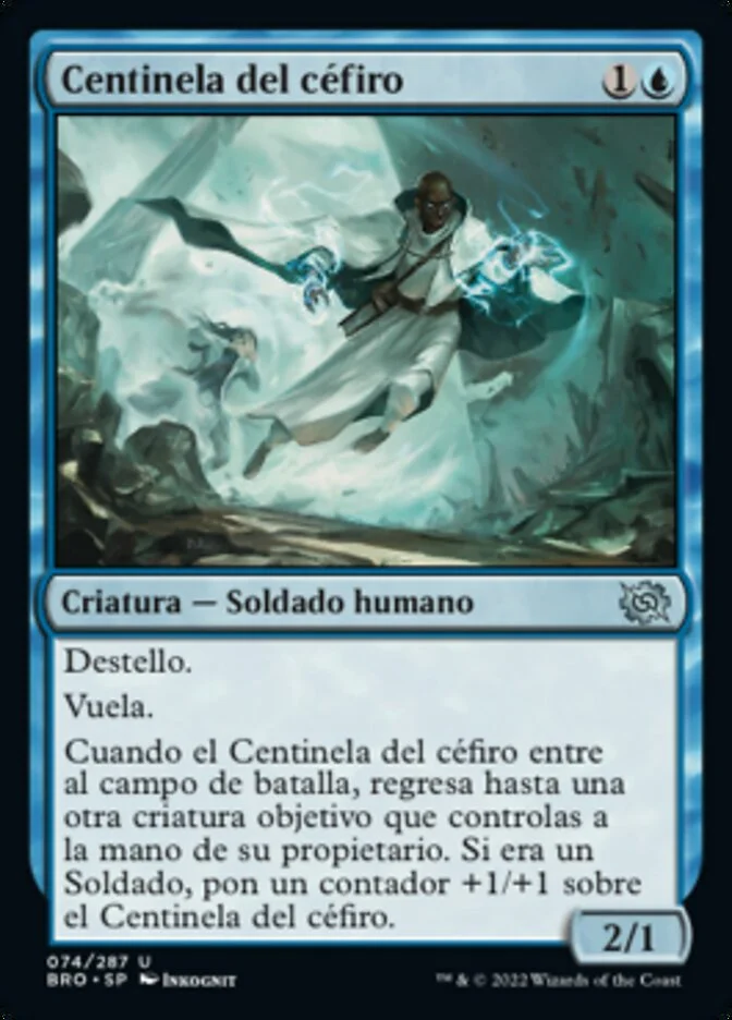 Centinela del céfiro (The Brothers' War) - Magic: The Gathering in TCG Land México
