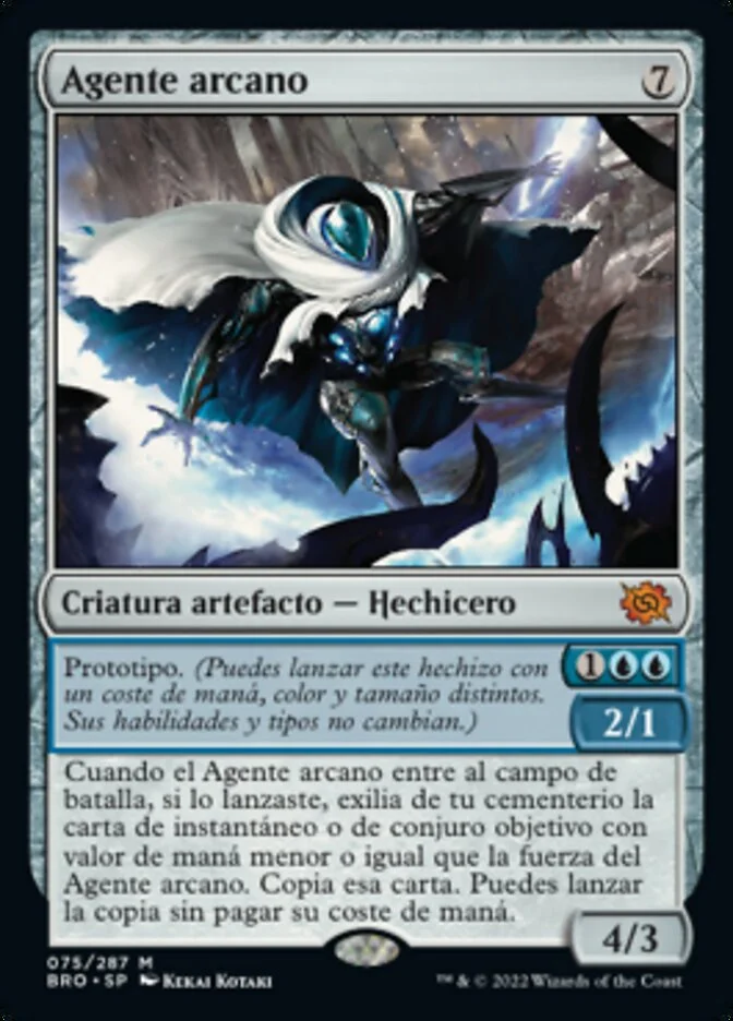 Agente arcano (The Brothers' War) - Magic: The Gathering in TCG Land