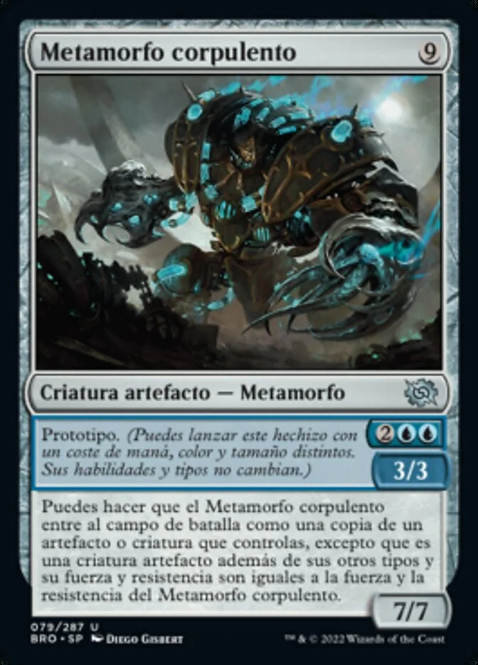 Metamorfo corpulento (The Brothers' War) - Magic: The Gathering in TCG Land