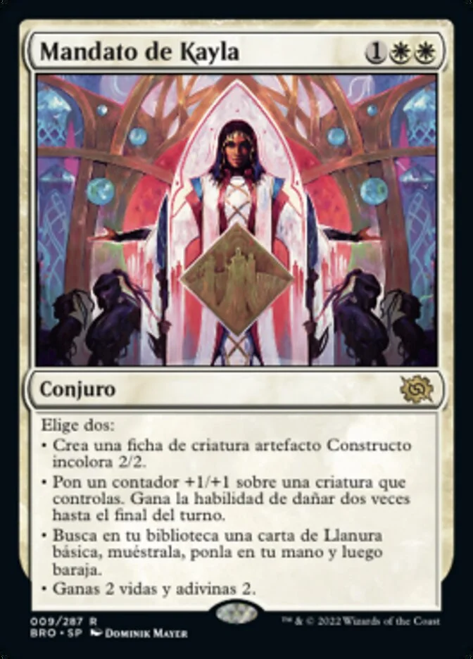 Mandato de Kayla (The Brothers' War) - Magic: The Gathering in TCG Land México
