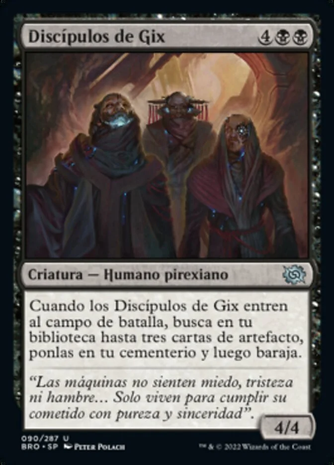 Discípulos de Gix (The Brothers' War) - Magic: The Gathering in TCG Land México