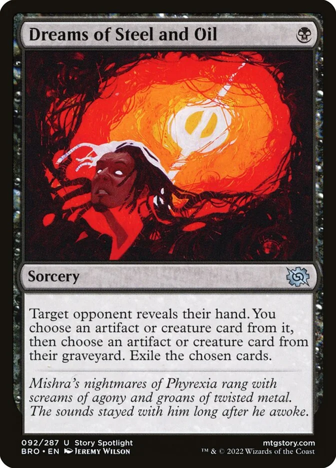 Dreams of Steel and Oil (The Brothers' War) - Magic: The Gathering in TCG Land