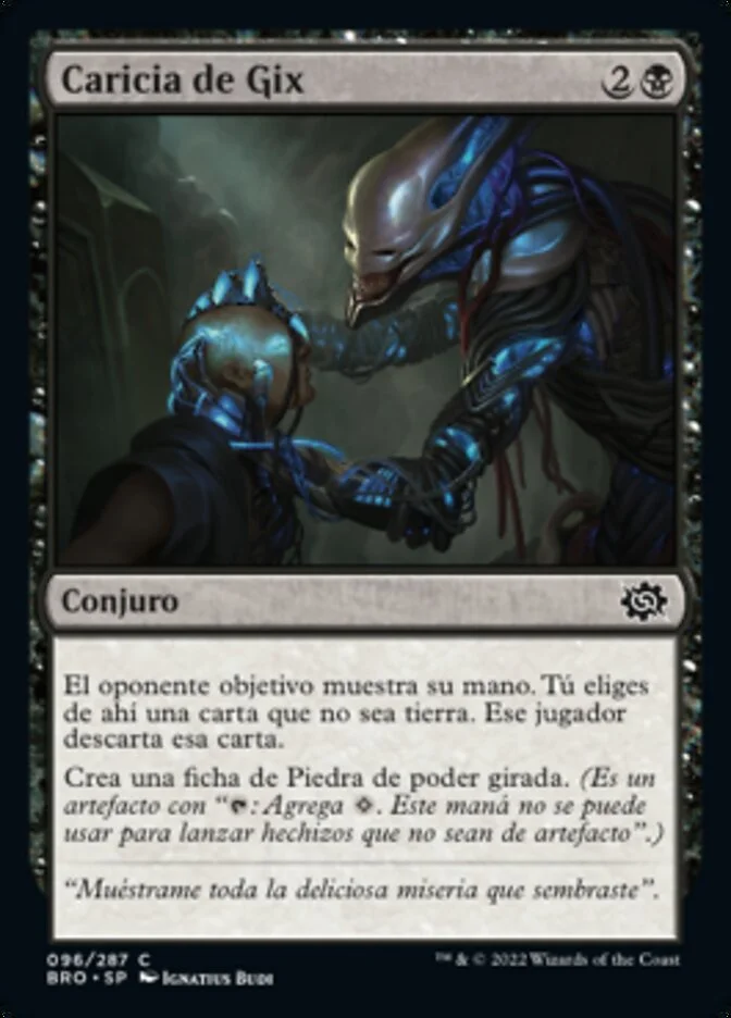 Caricia de Gix (The Brothers' War) - Magic: The Gathering in TCG Land México