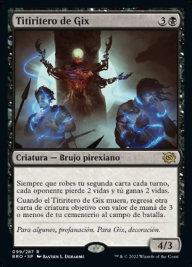 Titiritero de Gix (The Brothers' War) - Magic: The Gathering in TCG Land México