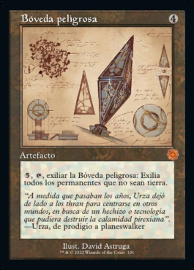 Bóveda peligrosa (The Brothers' War Retro Artifacts) - Magic: The Gathering in TCG Land México
