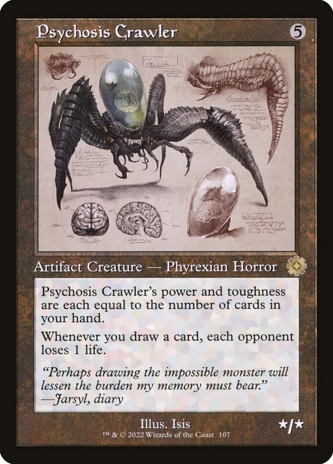 Psychosis Crawler (The Brothers' War Retro Artifacts) - Magic: The Gathering in TCG Land