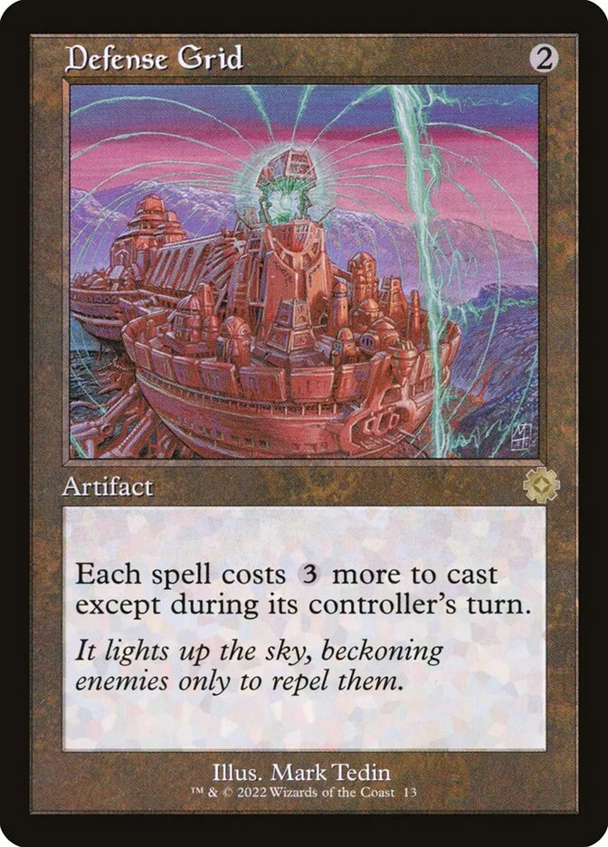 Defense Grid (The Brothers' War Retro Artifacts) - Magic: The Gathering in TCG Land México