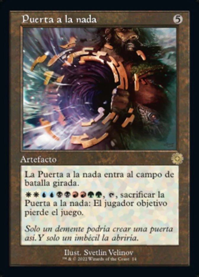 Puerta a la nada (The Brothers' War Retro Artifacts) - Magic: The Gathering in TCG Land México