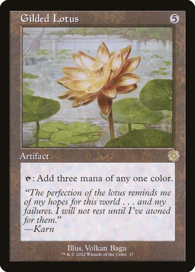 Gilded Lotus (The Brothers' War Retro Artifacts) - Magic: The Gathering in TCG Land México