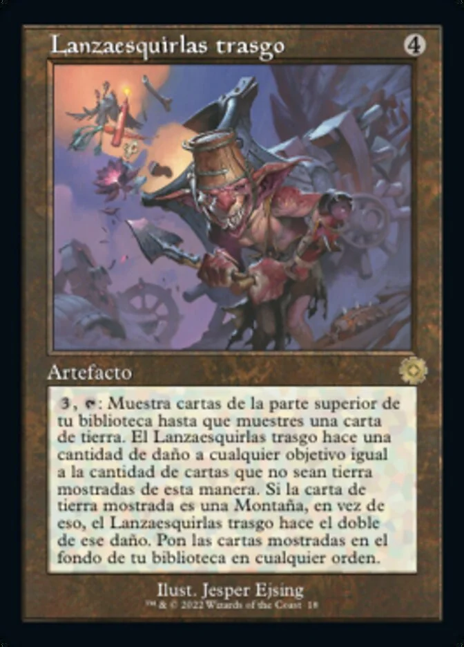 Lanzaesquirlas trasgo (The Brothers' War Retro Artifacts) - Magic: The Gathering in TCG Land México