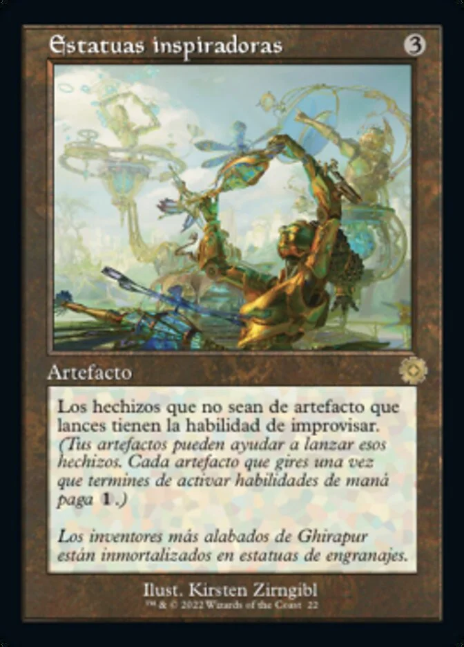 Estatuas inspiradoras (The Brothers' War Retro Artifacts) - Magic: The Gathering in TCG Land México