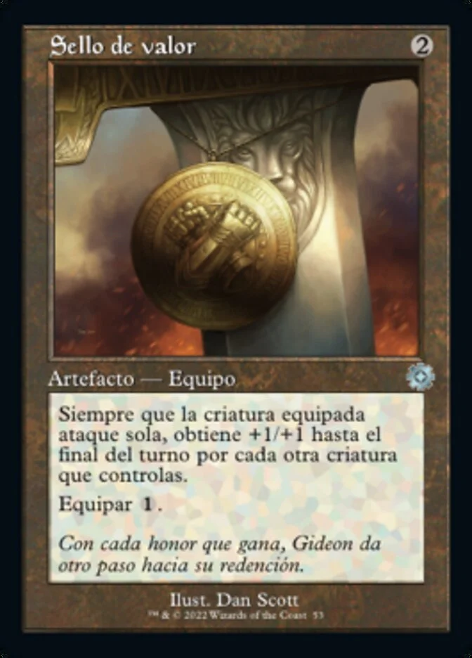Sello de valor (The Brothers' War Retro Artifacts) - Magic: The Gathering in TCG Land México