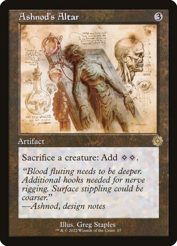 Ashnod's Altar (The Brothers' War Retro Artifacts) - Magic: The Gathering in TCG Land