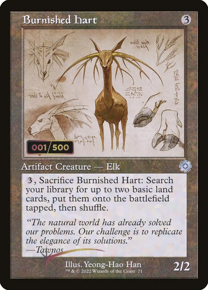 Burnished Hart (The Brothers' War Retro Artifacts) - Magic: The Gathering in TCG Land