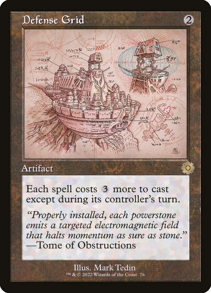 Defense Grid (The Brothers' War Retro Artifacts) - Magic: The Gathering in TCG Land México