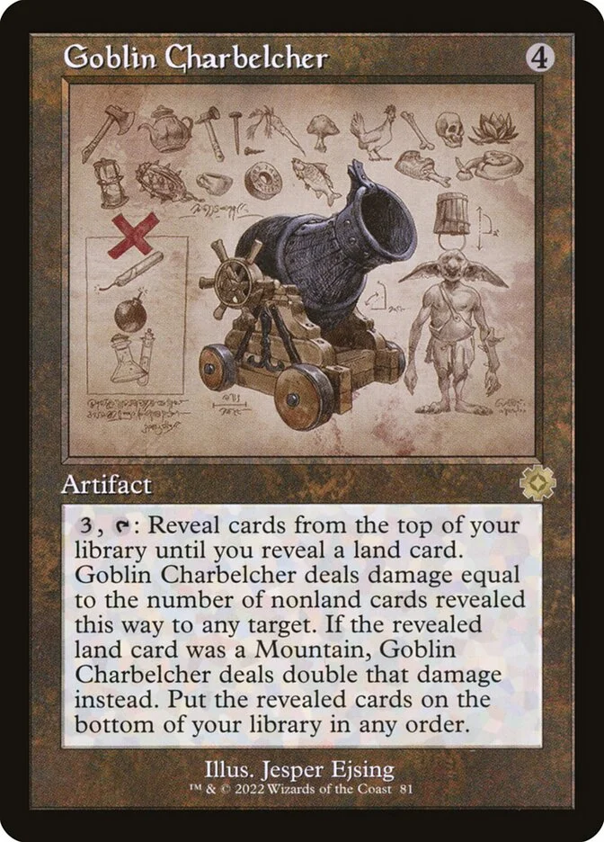 Goblin Charbelcher (The Brothers' War Retro Artifacts) - Magic: The Gathering in TCG Land