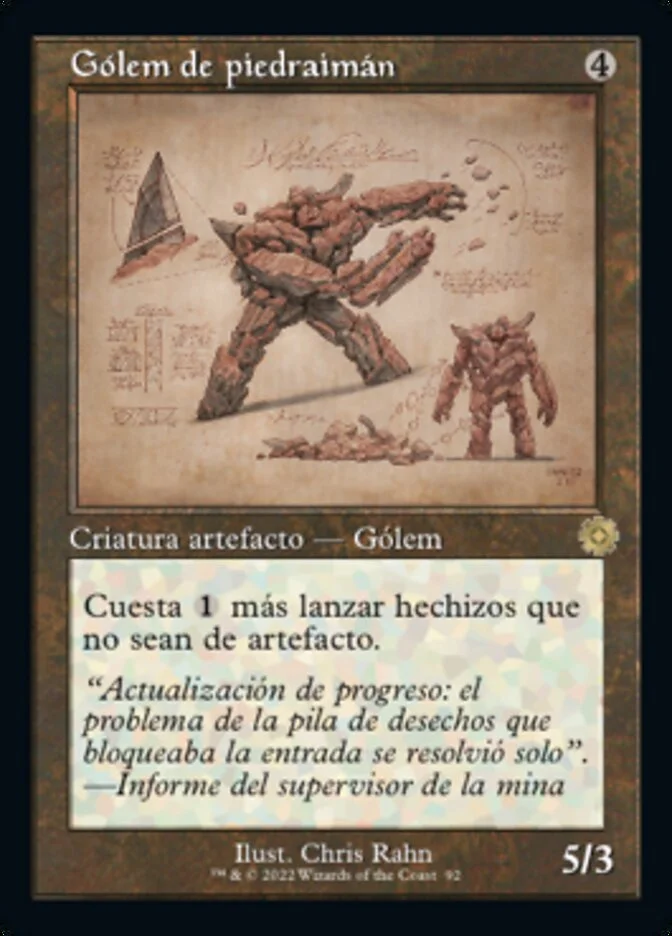 Gólem de piedraimán (The Brothers' War Retro Artifacts) - Magic: The Gathering in TCG Land México