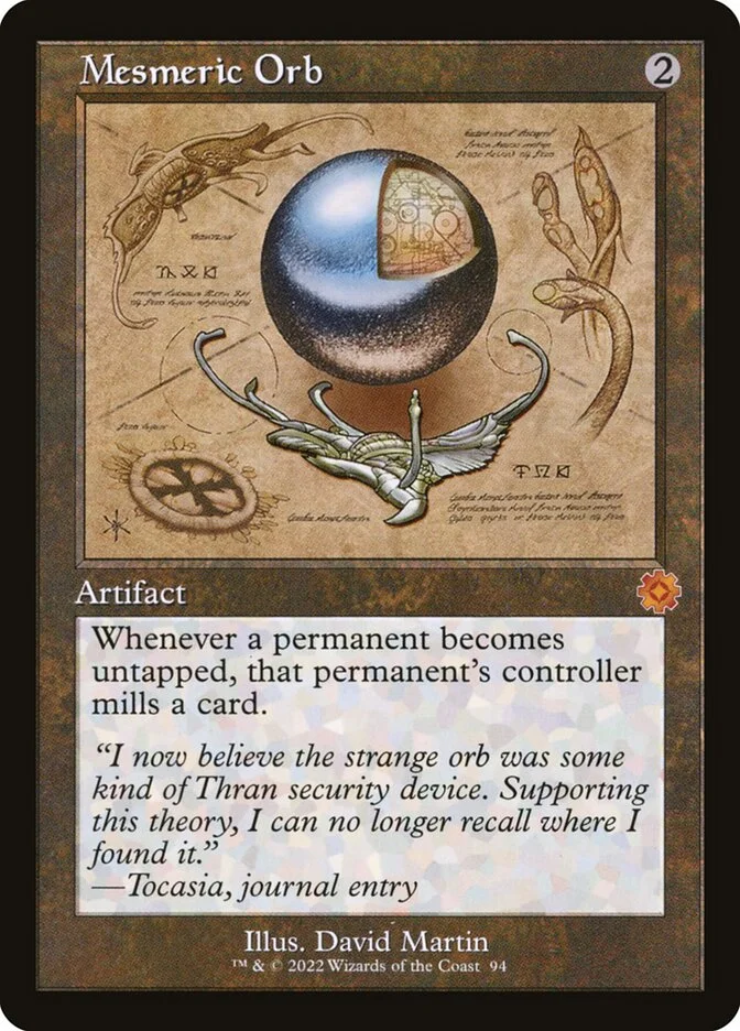 Mesmeric Orb (The Brothers' War Retro Artifacts) - Magic: The Gathering in TCG Land