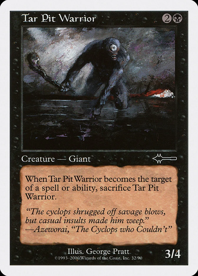 Tar Pit Warrior (Beatdown Box Set) - Magic: The Gathering in TCG Land