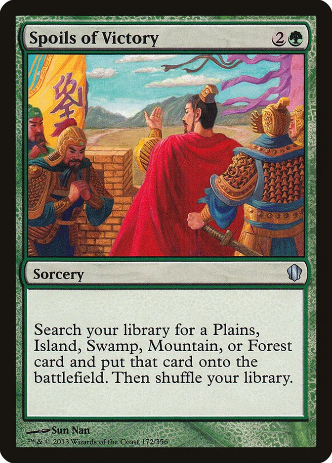 Spoils of Victory (Commander 2013) - Magic: The Gathering in TCG Land