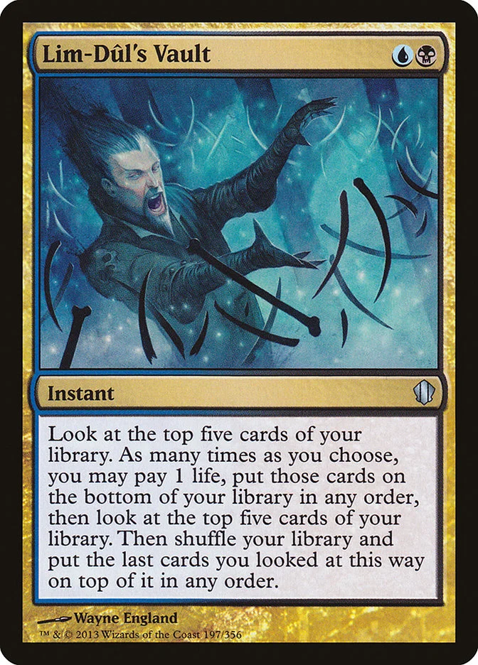 Lim-Dûl's Vault (Commander 2013) - Magic: The Gathering in TCG Land