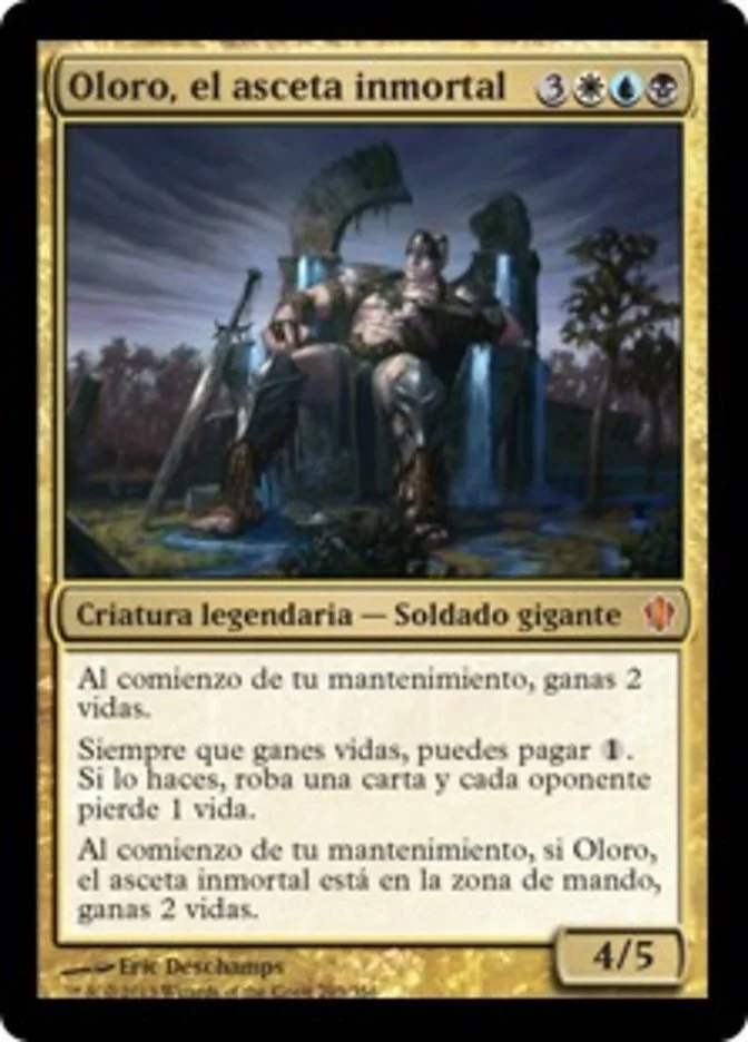 Oloro, el asceta inmortal (Commander 2013) - Magic: The Gathering in TCG Land