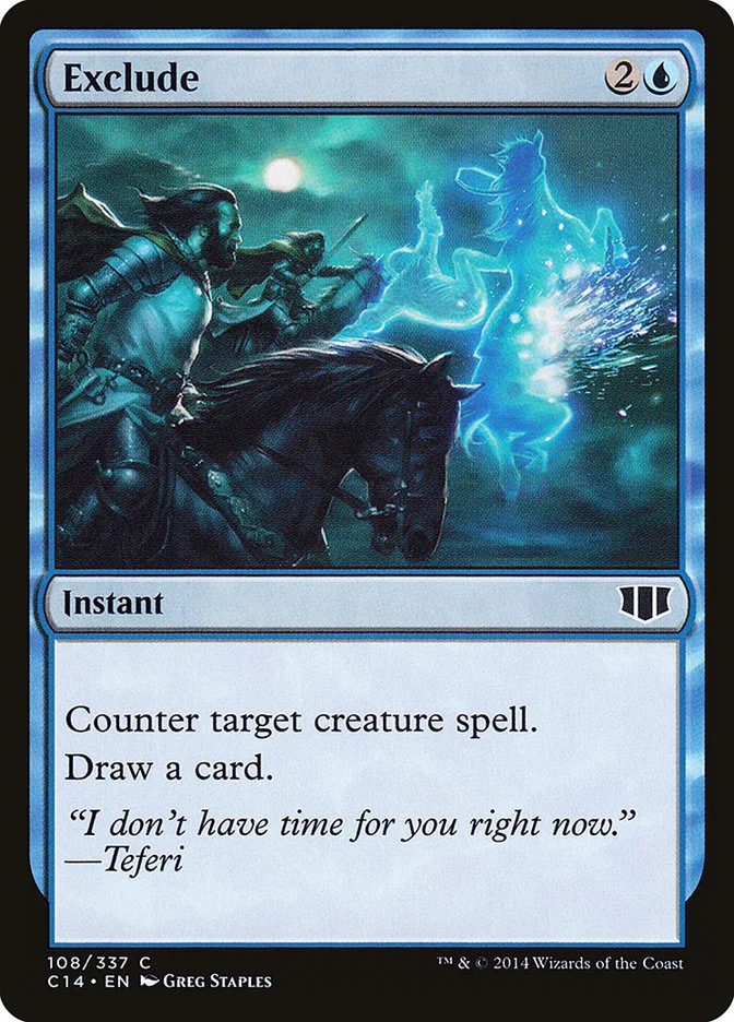 Exclude (Commander 2014) - Magic: The Gathering in TCG Land