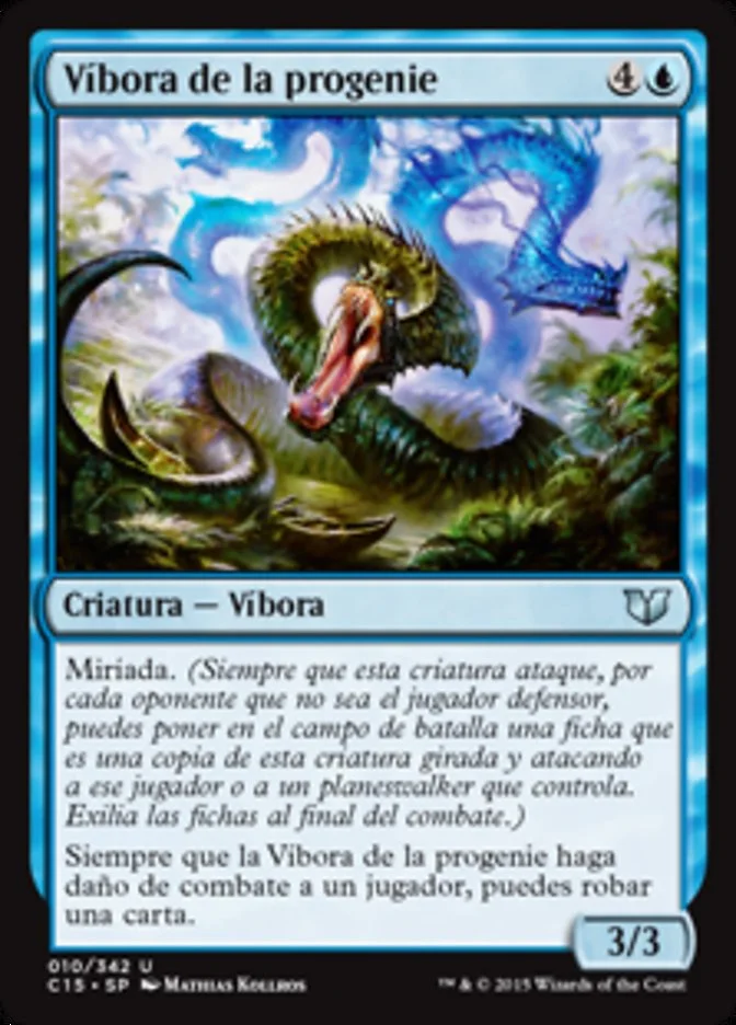Víbora de la progenie (Commander 2015) - Magic: The Gathering in TCG Land