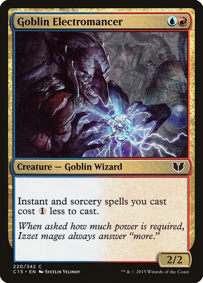 Goblin Electromancer (Commander 2015) - Magic: The Gathering in TCG Land