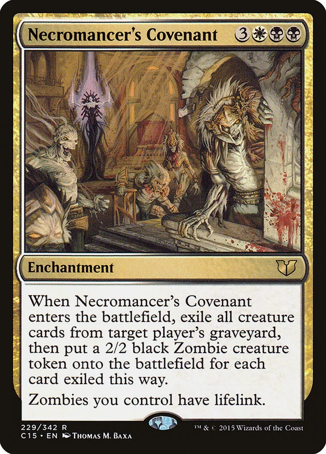 Necromancer's Covenant (Commander 2015) - Magic: The Gathering in TCG Land