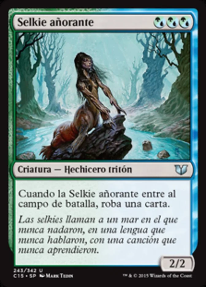 Selkie añorante (Commander 2015) - Magic: The Gathering in TCG Land México