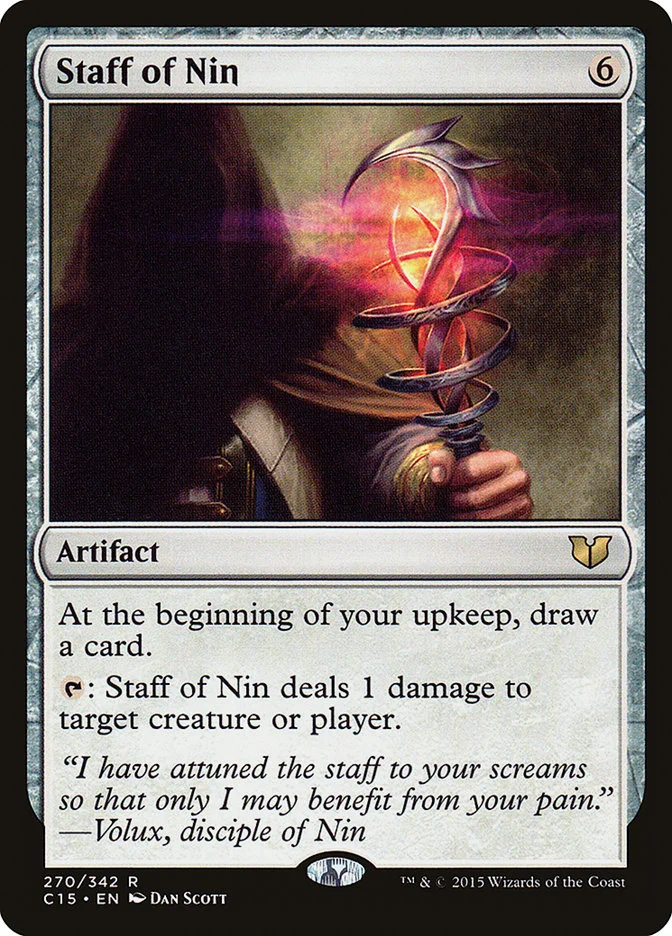 Staff of Nin (Commander 2015) - Magic: The Gathering in TCG Land