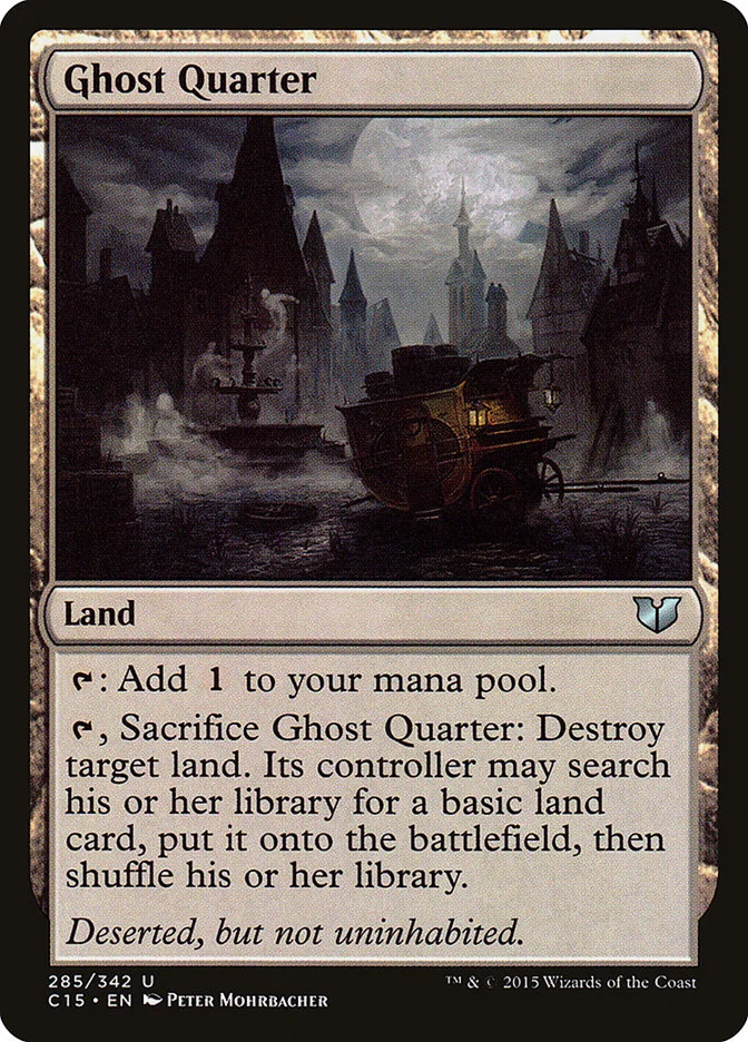 Ghost Quarter (Commander 2015) - Magic: The Gathering in TCG Land México