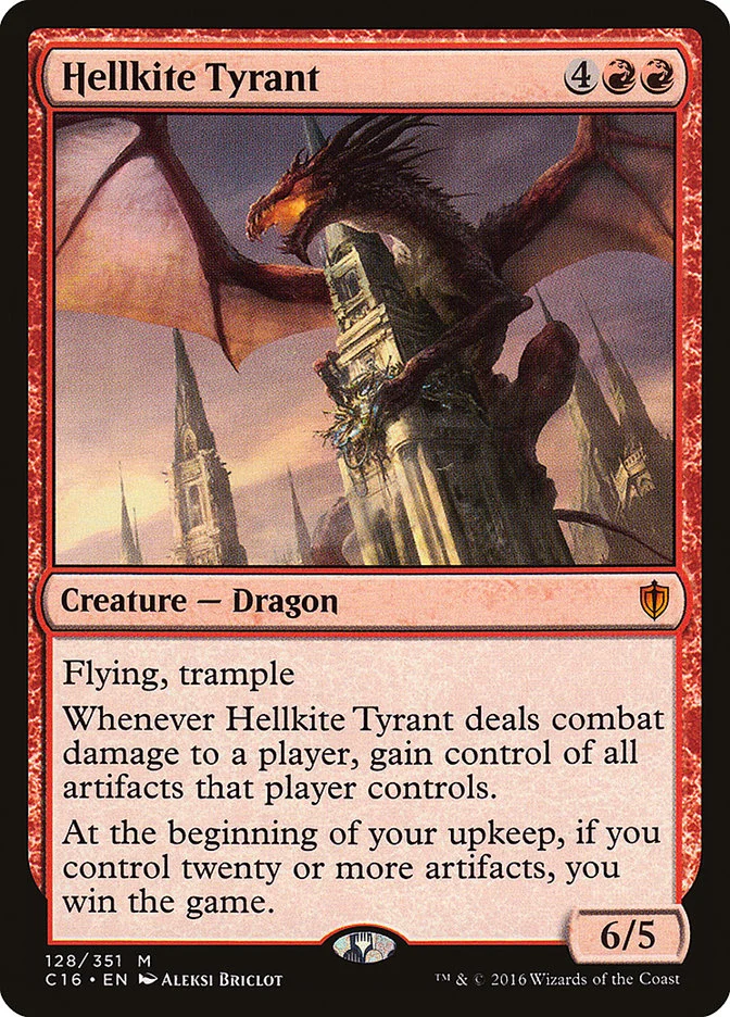 Hellkite Tyrant (Commander 2016) - Magic: The Gathering in TCG Land México