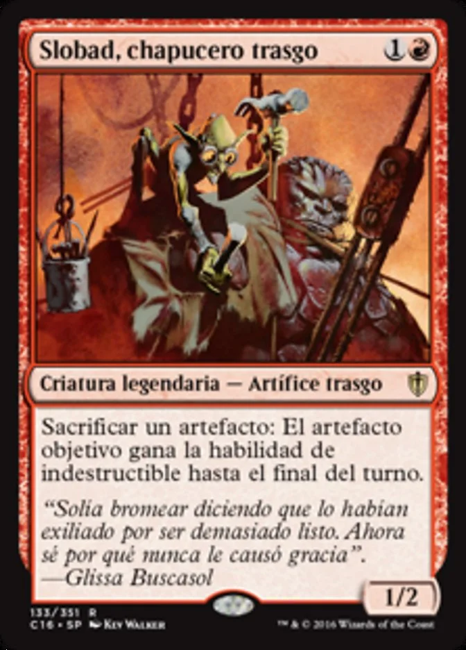Slobad, chapucero trasgo (Commander 2016) - Magic: The Gathering in TCG Land México