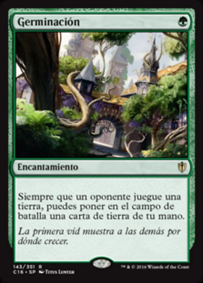 Germinación (Commander 2016) - Magic: The Gathering in TCG Land México