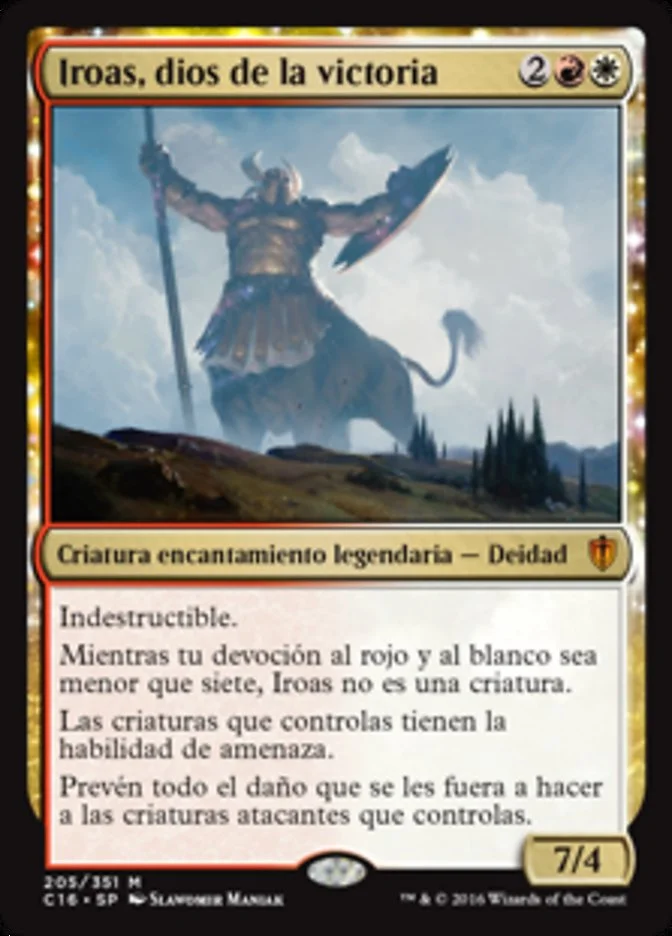 Iroas, dios de la victoria (Commander 2016) - Magic: The Gathering in TCG Land