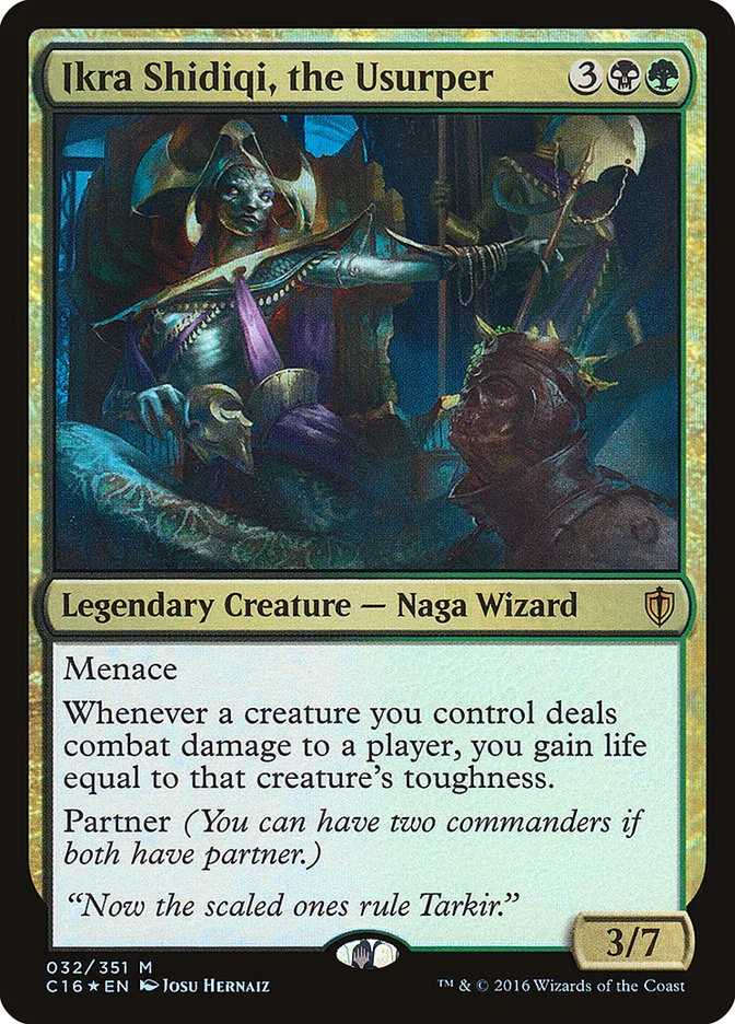 Ikra Shidiqi, the Usurper (Commander 2016) - Magic: The Gathering in TCG Land