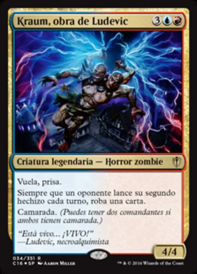 Kraum, obra de Ludevic (Commander 2016) - Magic: The Gathering in TCG Land México