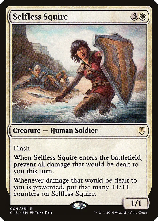 Selfless Squire (Commander 2016) - Magic: The Gathering in TCG Land