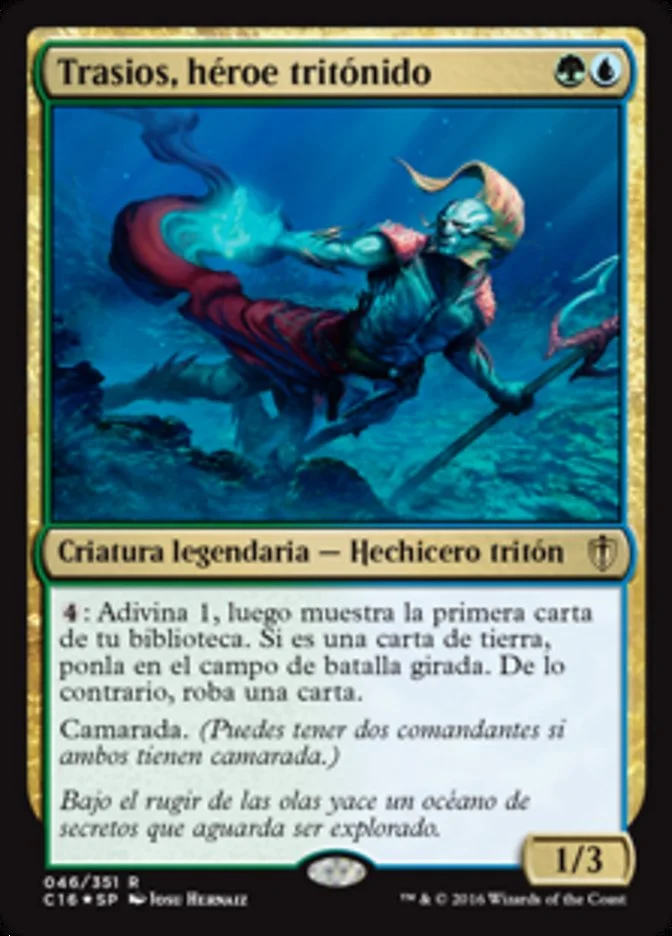 Trasios, héroe tritónido (Commander 2016) - Magic: The Gathering in TCG Land