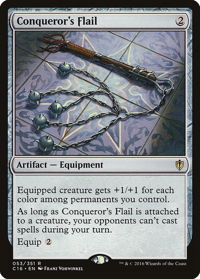 Conqueror's Flail (Commander 2016) - Magic: The Gathering in TCG Land