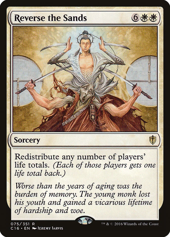 Reverse the Sands (Commander 2016) - Magic: The Gathering in TCG Land