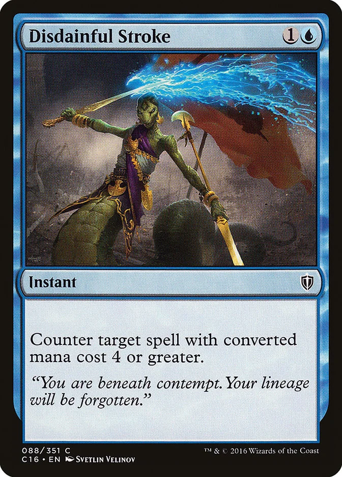 Disdainful Stroke (Commander 2016) - Magic: The Gathering in TCG Land