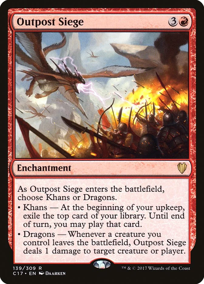 Outpost Siege (Commander 2017) - Magic: The Gathering in TCG Land