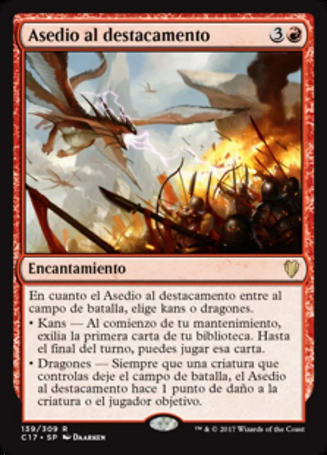 Asedio al destacamento (Commander 2017) - Magic: The Gathering in TCG Land