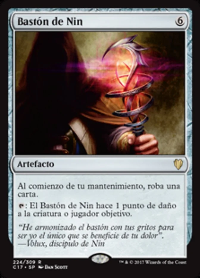Bastón de Nin (Commander 2017) - Magic: The Gathering in TCG Land