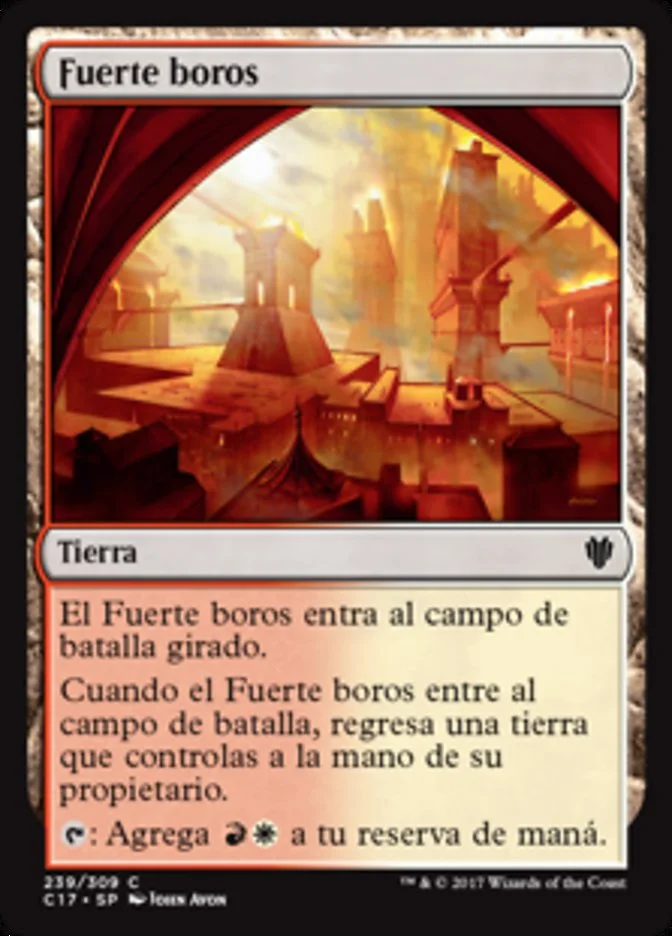 Fuerte boros (Commander 2017) - Magic: The Gathering in TCG Land México