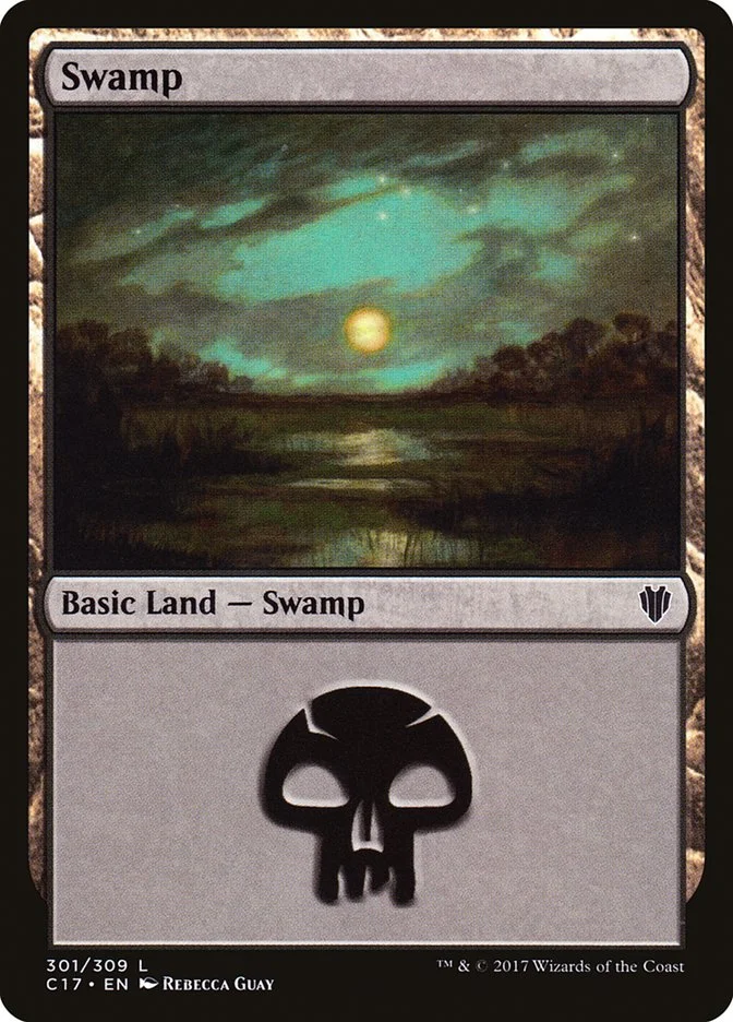 Swamp (Commander 2017) - Magic: The Gathering in TCG Land México
